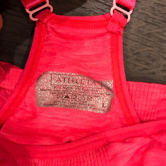 💪Athleta pink tank top - Picture 2 of 7